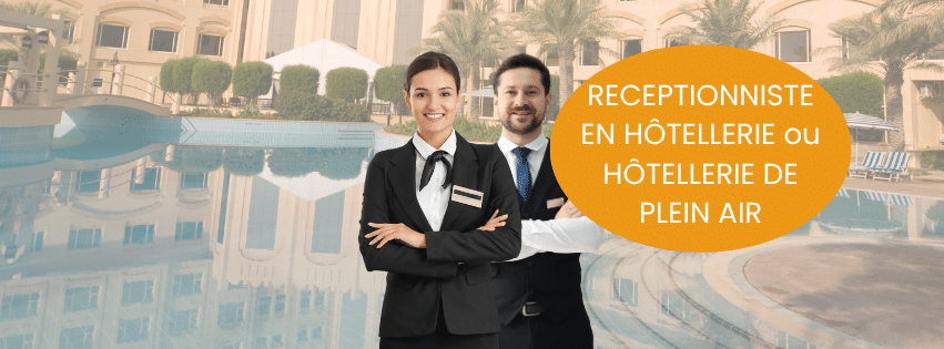 Réunion d'information Réceptionniste hôtellerie et de plein air EN VISIO